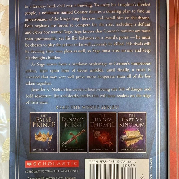 Lot/set of 5 JENNIFER A. NIELSEN books - Picture 3 of 7